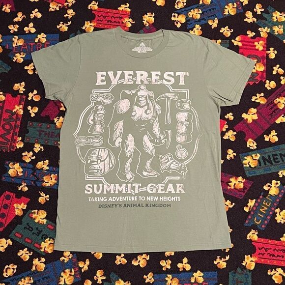 DISNEY A.Bominables Everest Summit Tours Graphic Tee Shirt / Size L - Picture 1 of 4
